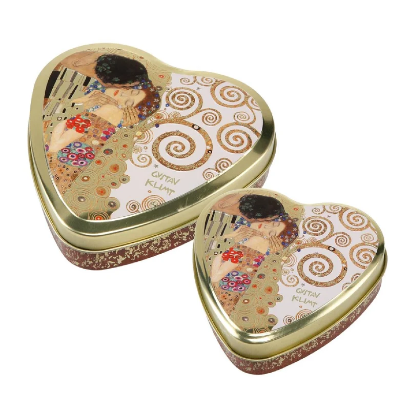 Goebel Gustav Klimt - "Heart Kiss" - Dose