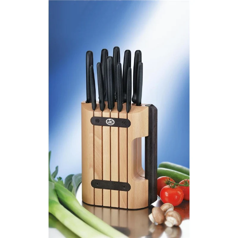 Victorinox Messerblock, 11tlg., Nylongriffe schwarz
