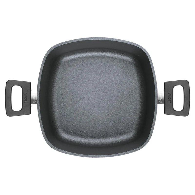 Woll, Nowo Titanium Induction, Gussbräter, viereckig, SG 24 x 24 cm, 10 cm hoch, 4 Liter