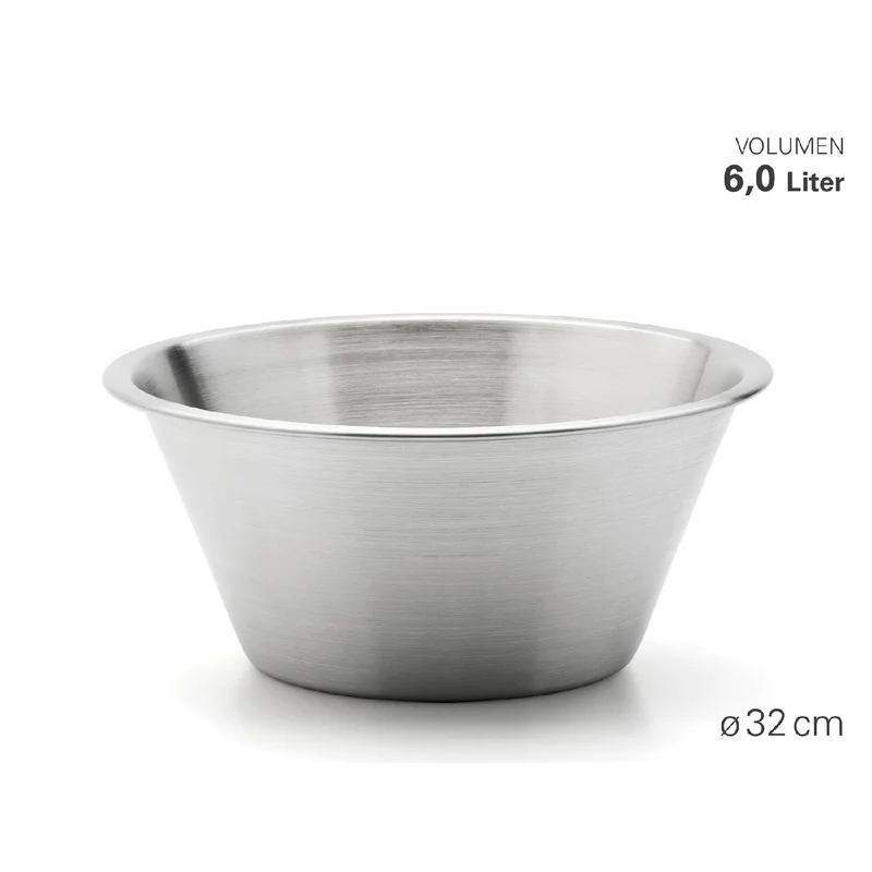 Weis Schüssel "Gastro +" aus Edelstahl Ø 32 cm
