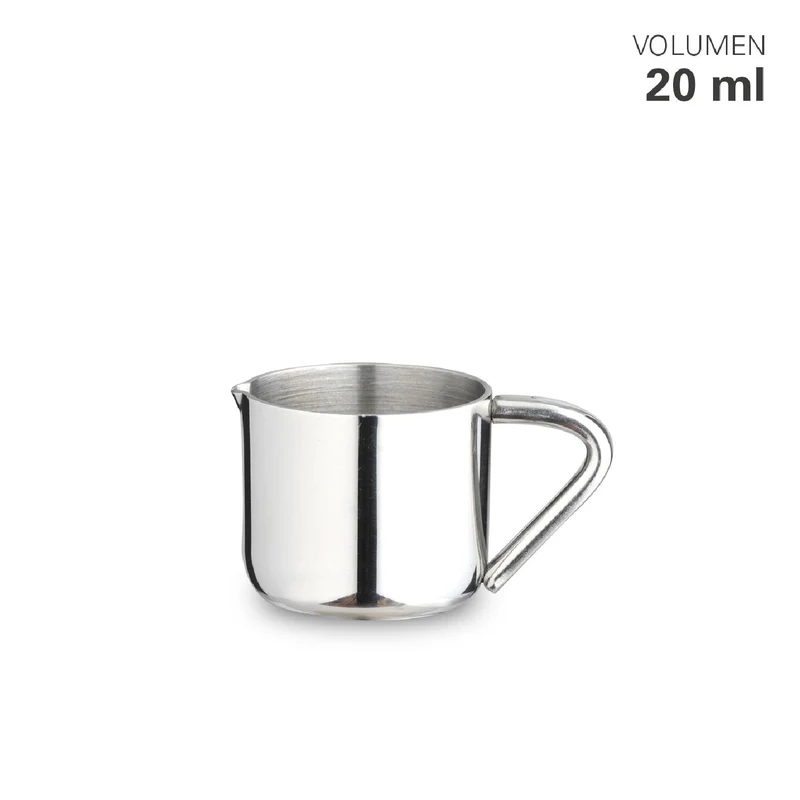 Weis Milchgießer aus Edelstahl 20 ml