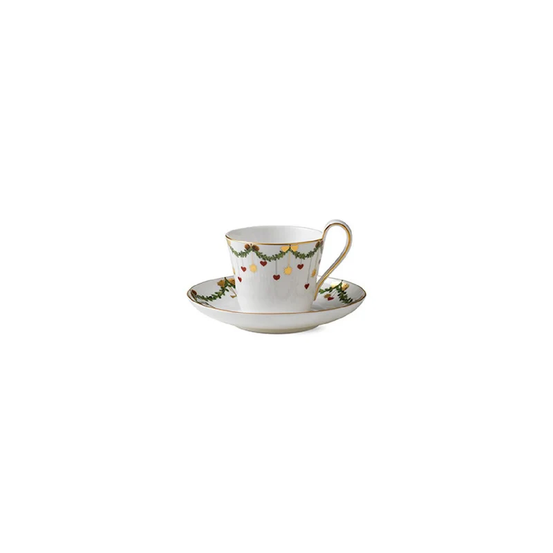 Royal Copenhagen Tasse mit Untertasse mit hohem Henkel - 24 cl