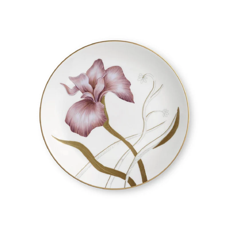 Royal Copenhagen Frühstücksteller - Iris - 19 cm