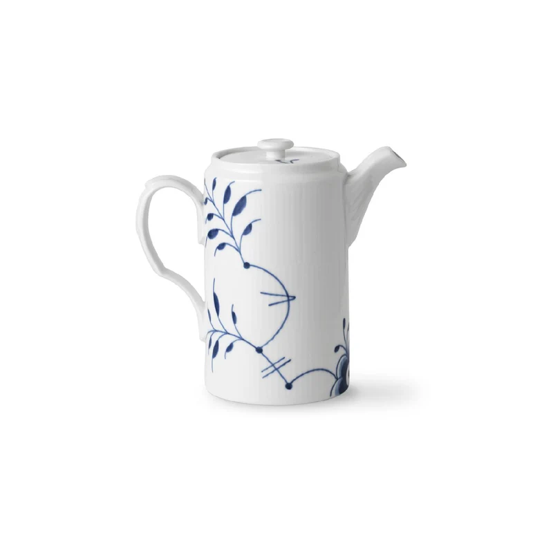 Royal Copenhagen Blue Fluted Mega Kanne mit Deckel 1,1l