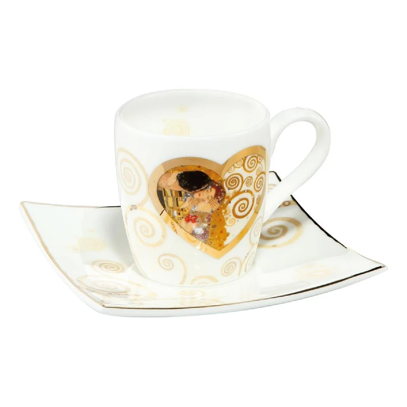 Goebel Gustav Klimt - "Heart Kiss" - Espressotasse