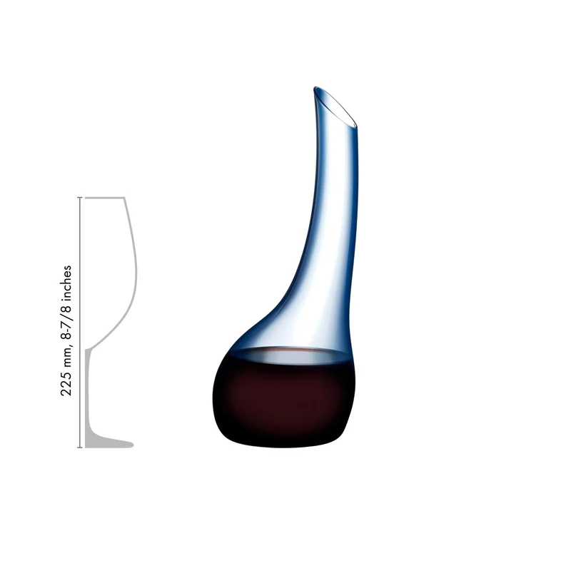 RIEDEL CORNETTO CONFETTI DECANTER BLUE