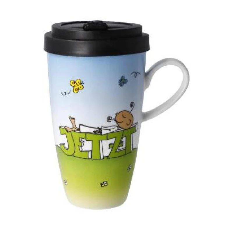 Goebel Wohnaccessoires Der kleine Yogi - "Jetzt" - Mug To Go