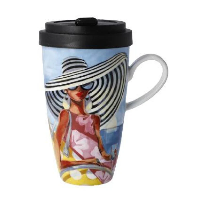Goebel Trish Biddle - "Summer Girl" - Mug To Go