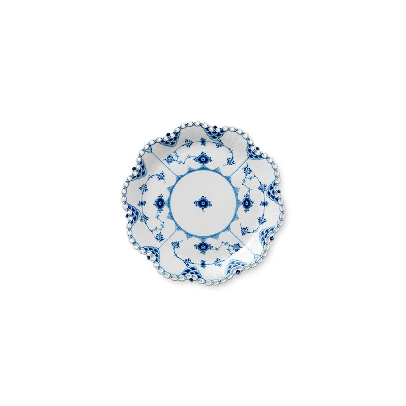 Royal Copenhagen Musselmalet Vollspitze Platte - 25 cm