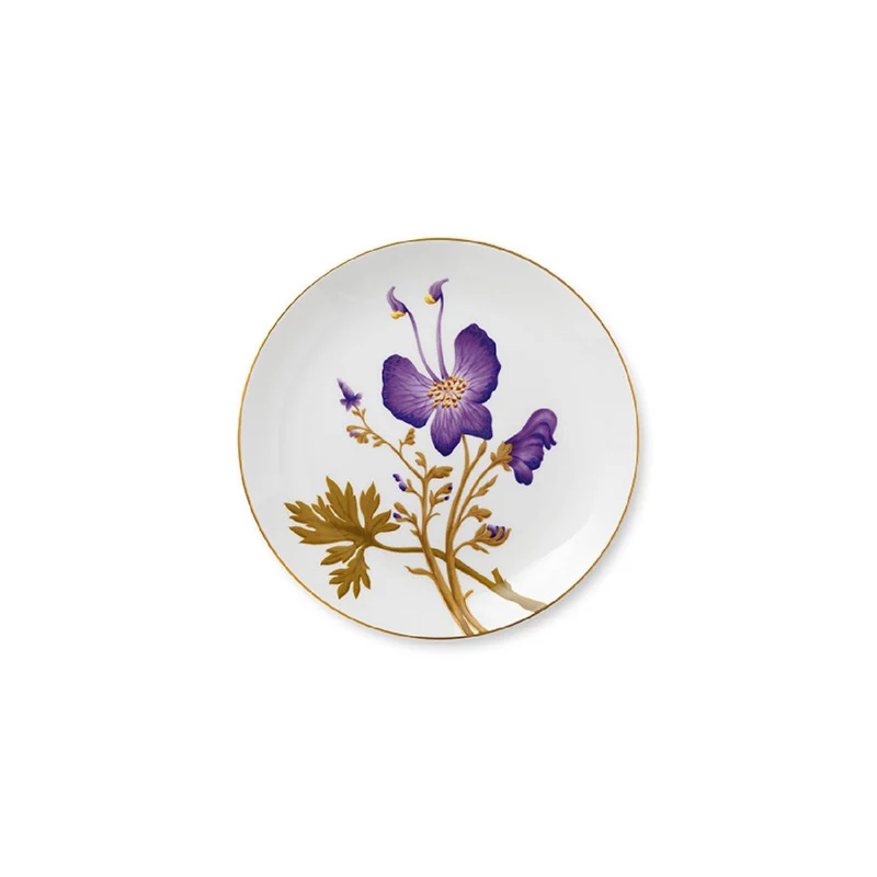 Royal Copenhagen Speiseteller - Stiefmütterchen - 27 cm
